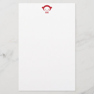 Year of the Monkey 2016 Stationery