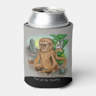 Year of the Monkey Chinese Zodiac Can Cooler