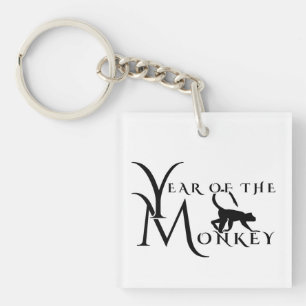 Year of the monkey keychain