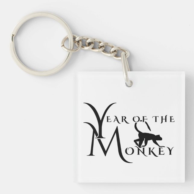 Year of the monkey keychain (Front)