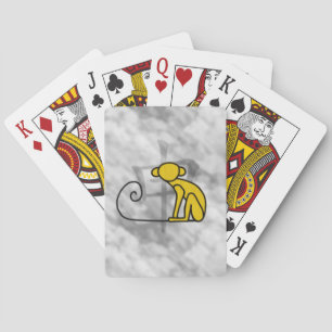 Year of the Monkey Playing Cards