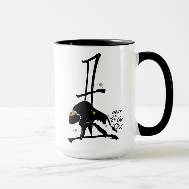 Year of the Ox - Chinese Zodiac Mug (Right)
