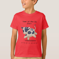 Year of the Ox Cute Zodiac Animal 2021