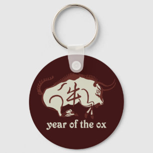 year of the ox keychain