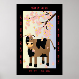 Year of the Ox Poster