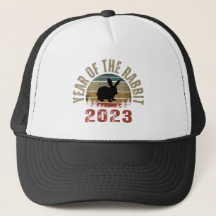 YEAR OF THE RABBIT 2023  TRUCKER HAT