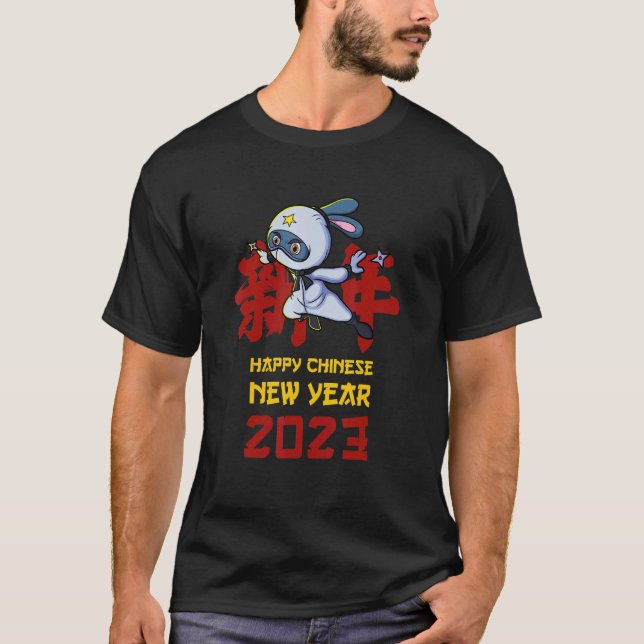 Year Of The Rabbit 2023 Zodiac Chinese New Year 20 T-Shirt (Front)