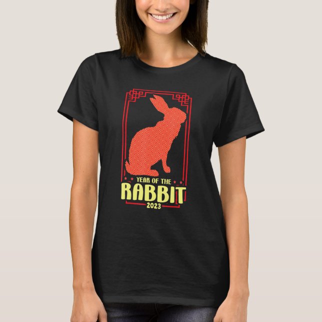 Year Of The Rabbit Chinese New Year 2023 12 T-Shirt (Front)
