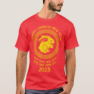 Year of the Rabbit Happy Chinese New Year 2023 T-Shirt