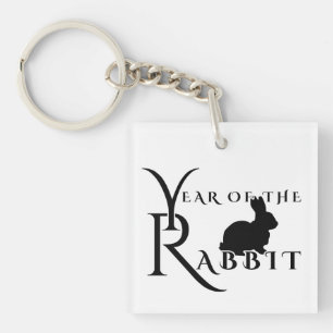 Year of the rabbit keychain