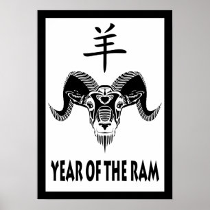 year of the ram (wildRam) Poster