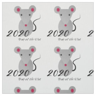 Year of the Rat 2020 Fabric