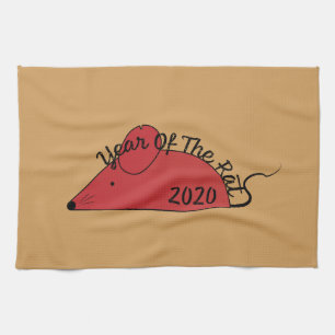 Year of the Rat 2020 Kitchen Towel