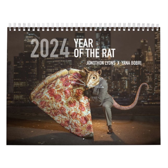 Year of the Rat 2024 Calendar (Cover)
