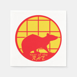 Year of the Rat Napkin