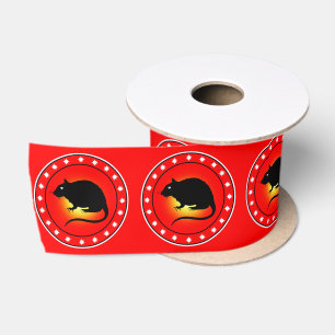 Year of the Rat Satin Ribbon