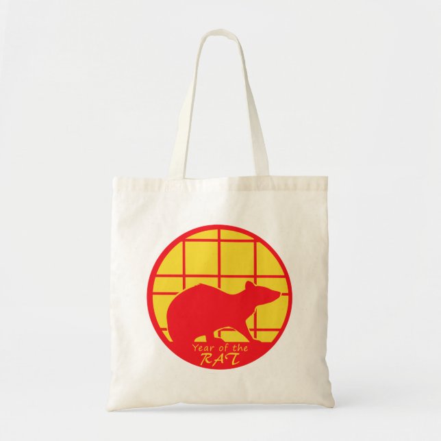 Year of the Rat Tote Bag (Front)