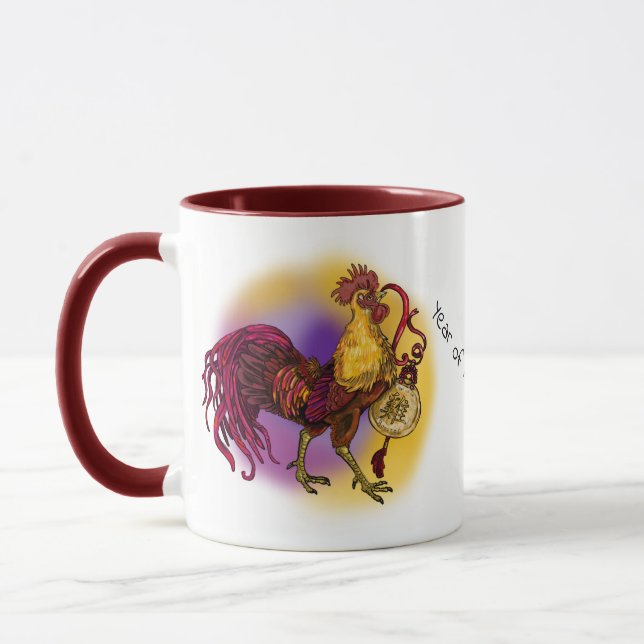 Year of the Rooster Mug (Left)