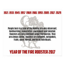Year of The Rooster Traits