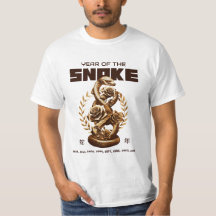 Year Of The Snake 2025 蛇年 Curling Golden Snake