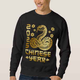 Year Of The Snake 2025 Chinese Zodiac 2025 Sweatshirt