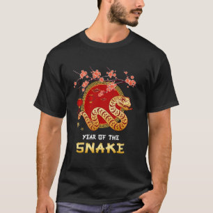 Year Of The Snake 2025 Lunar New Year Chinese New  T-Shirt