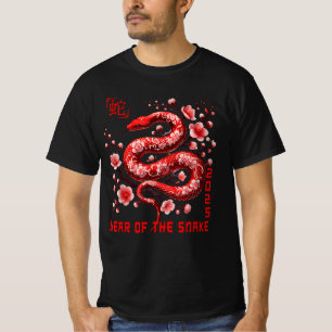 Year Of The Snake 2025 Lunar New Year T-Shirt
