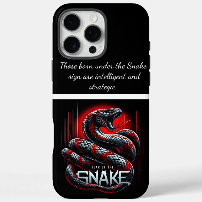 Year of the Snake celebration in China 2025 Case-Mate iPhone Case (Back)