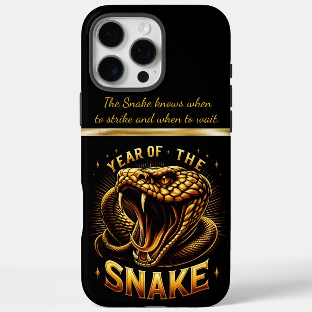 Year of the snake: Chinese new year 2025 Case-Mate iPhone Case (Back)