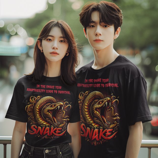 Year of the snake: Chinese new year 2025 T-Shirt (Creator Uploaded)