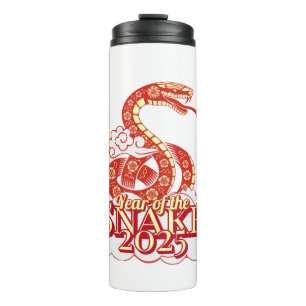 Year of the Snake Chinese New Year 2025  Thermal Tumbler