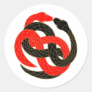Year of the Snake Classic Round Sticker
