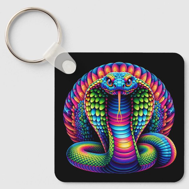 Year of the Snake Keychain (Front)