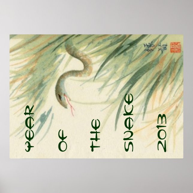 Year of the Snake poster (Front)