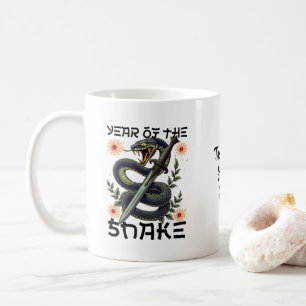Year of the Snake Zodiac Chinese New Year Coffee Mug