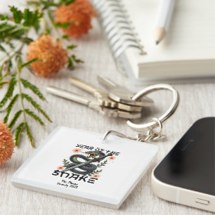 Year of the Snake Zodiac Chinese New Year Keychain