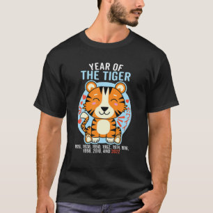 Year Of The Tiger 2022 Happy New Yaer Funny T-Shirt