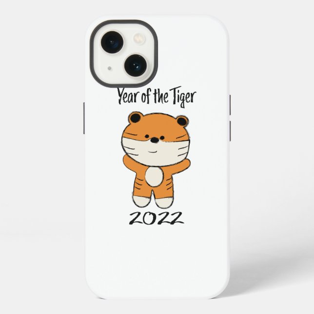 Year of the Tiger 2022 iPhone Case (Back)