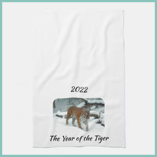 Year of the Tiger 2022 Kitchen Towel