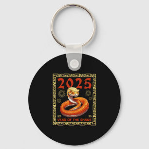 Year Of The Trump Snake 2025  Keychain