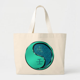 Year of the Water Dog Large Tote Bag