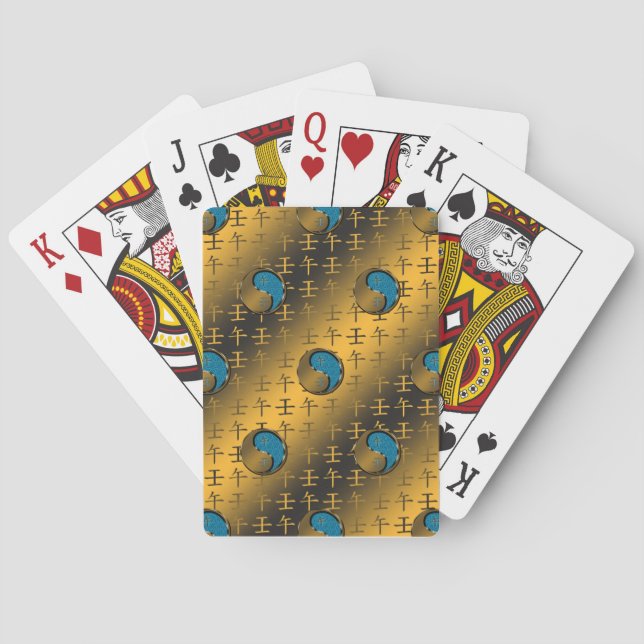 Year of the Water Horse Playing Cards (Back)
