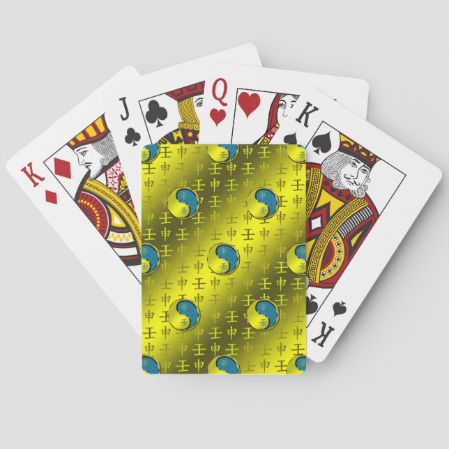 Year of the Water Monkey Playing Cards (Back)