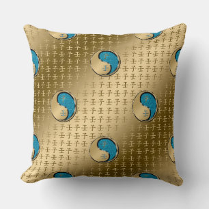 Year of the Water Rat Throw Pillow