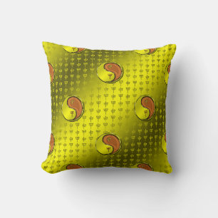 Year of the Wood Monkey Throw Pillow