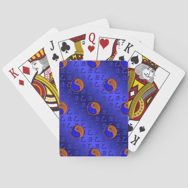 Year of the Wood Ox Playing Cards (Back)