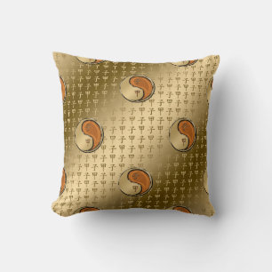 Year of the Wood Rat Throw Pillow