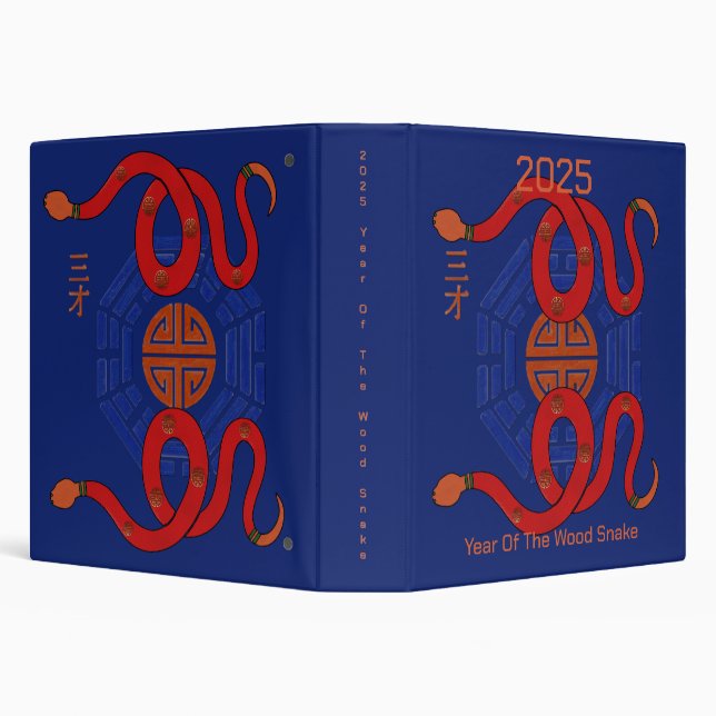 Year Of The Wood Snake Binder (Background)