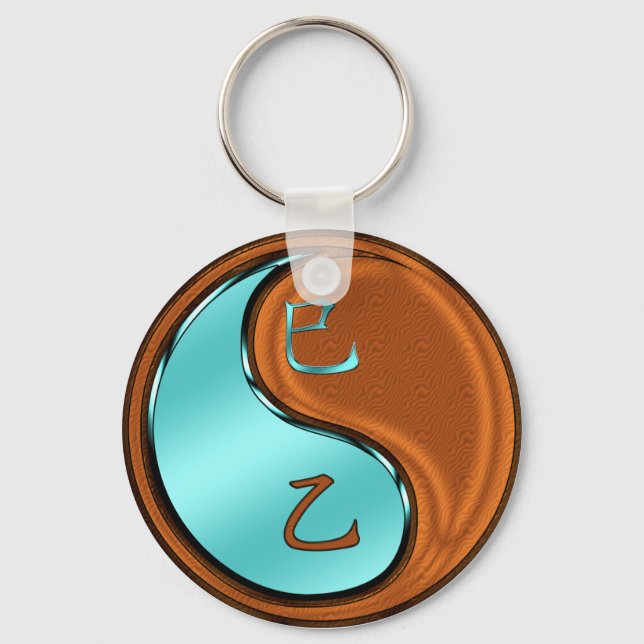 Year of the Wood Snake Keychain (Front)