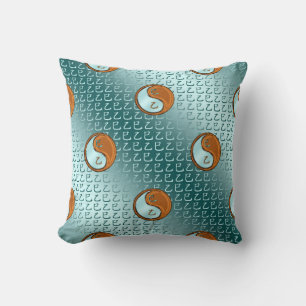 Year of the Wood Snake Throw Pillow